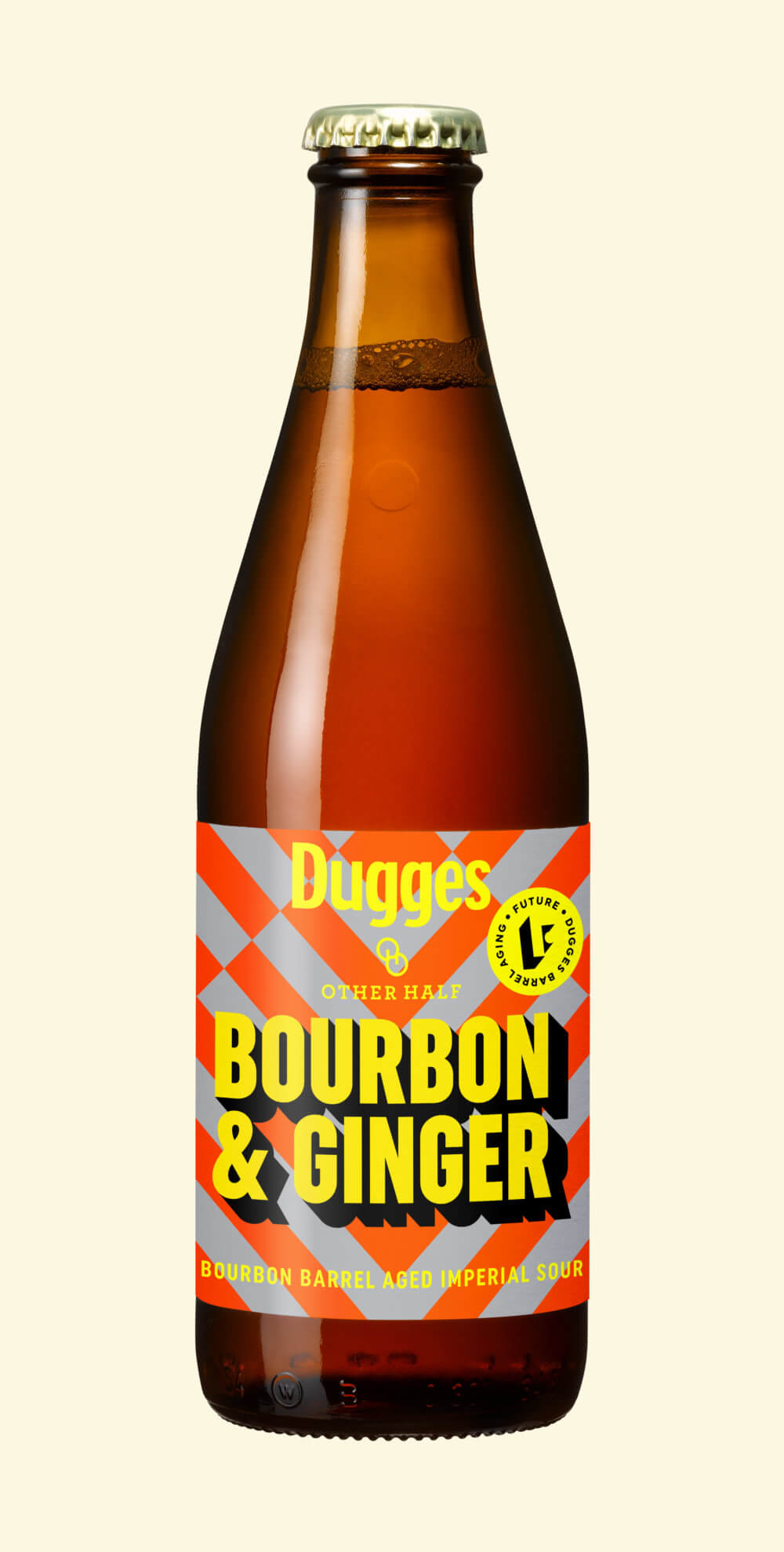 Bourbon & Ginger - Dugges Bryggeri X Other Half - Bourbon Barrel Aged Imperial Ginger Sour, 10.6%, 330ml Bottle