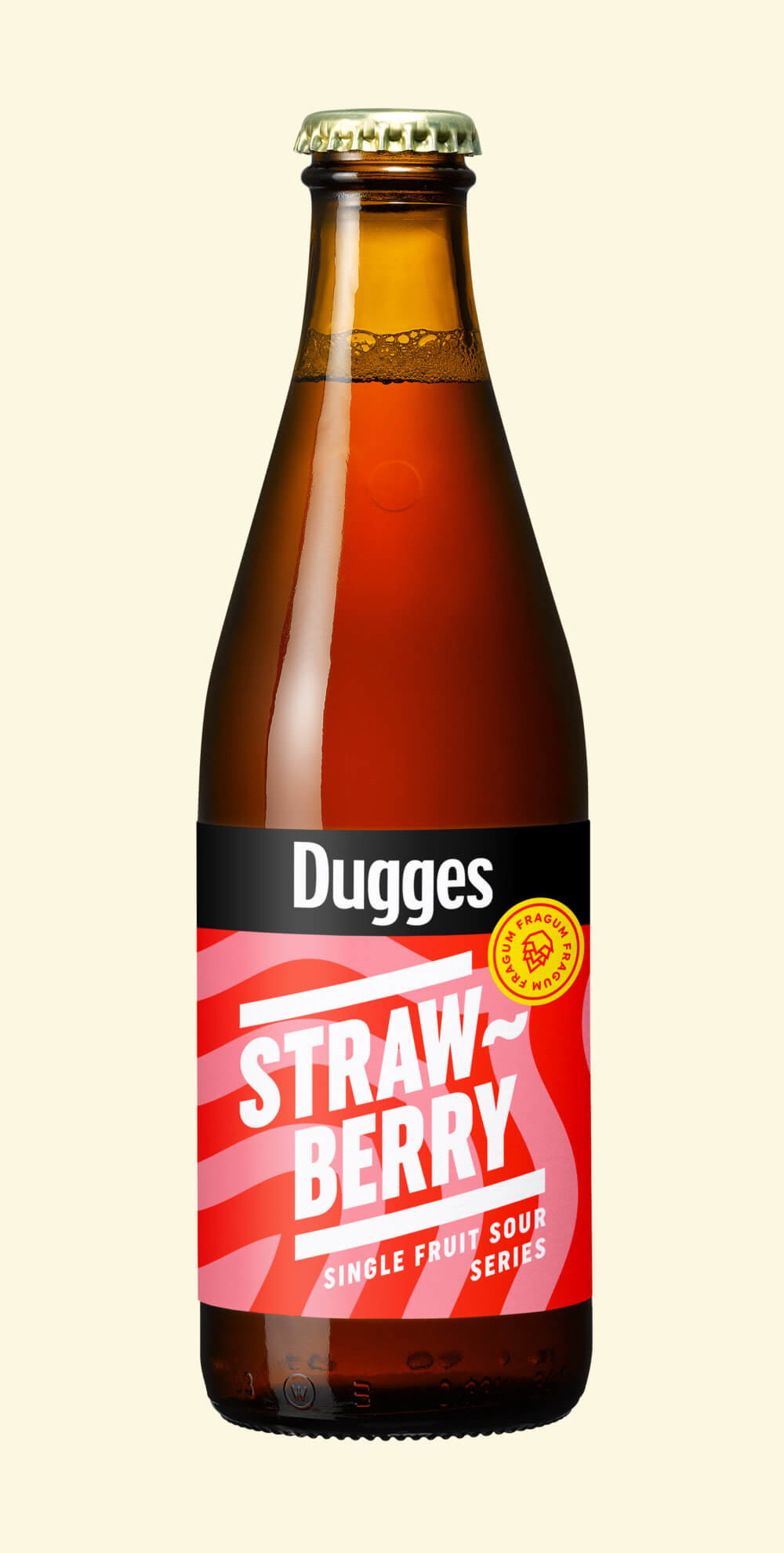 Strawberry - Dugges Bryggeri - Strawberry Sour Ale, 4.8%, 330ml Bottle