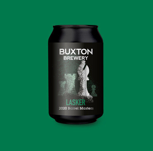 Lasker 2020 Barrel Masters - Buxton Brewery - Bourbon Barrel Aged Imperial Stout, 16.7%, 330ml Can