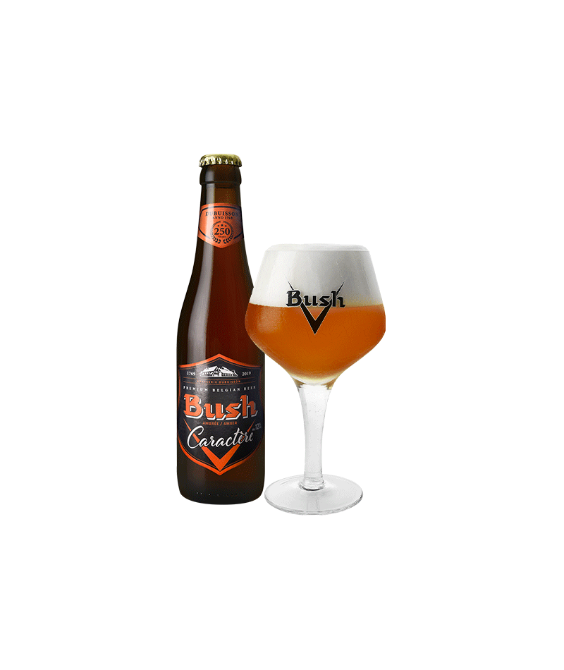 Bush Caractère - Brasserie Dubuisson - Belgian Strong Golden Ale, 12%, 330ml Bottle