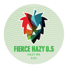 Load image into Gallery viewer, Fierce Hazy 0.5 - Fierce Beer - Alcohol Free Hazy IPA, 0.5%, 440ml Can
