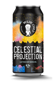 Celestial Projection - Wilde Child Brewing Co - Lactose Hop Bomb IPA, 6.7%, 440ml Can