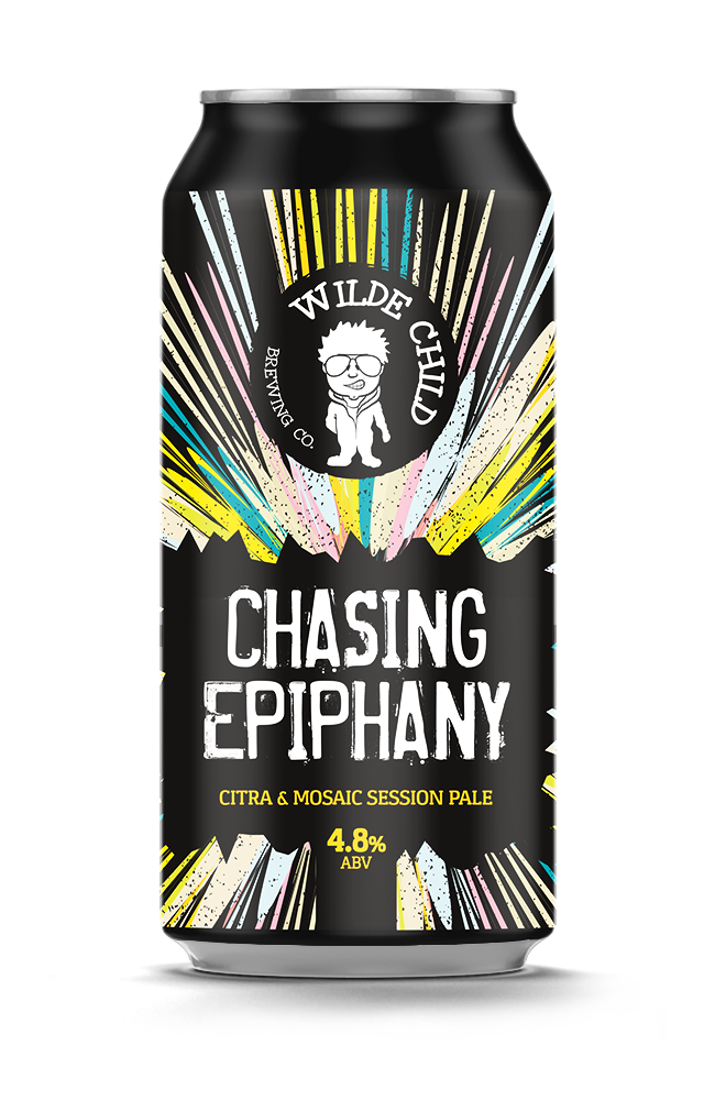 Chasing Epiphany - Wilde Child Brewing Co - Citra & Mosaic Session Pale, 4.8%, 440ml