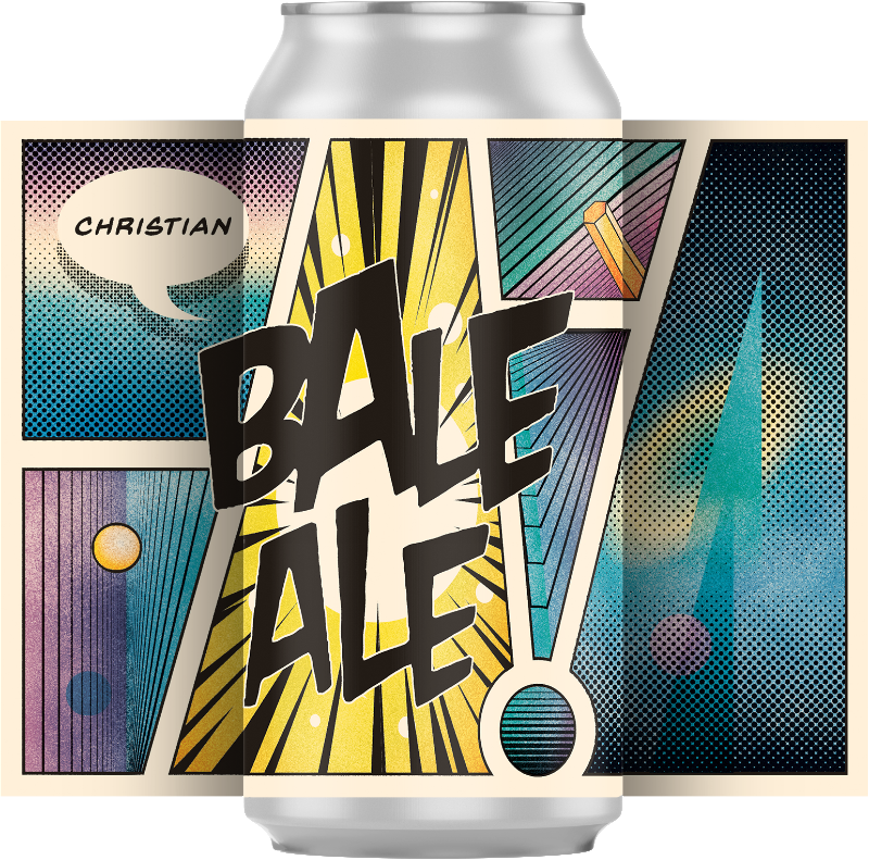 Christian Bale Ale - Dry & Bitter - Session IPA, 4.6%, 440ml Can