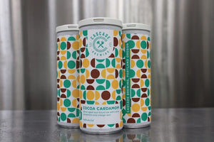 Cocoa Cardamom - Cascade Brewing - Barrel Aged Sour Blonde Ale with Cocoa, Cardamom & Orange Zest, 9.8%, 250ml Can