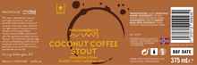 Load image into Gallery viewer, Coconut Coffee Stout - Lervig Bryggeri - Bourbon &amp; Rum Barrel Aged Imperial Stout, 12.8%, 375ml Bottle
