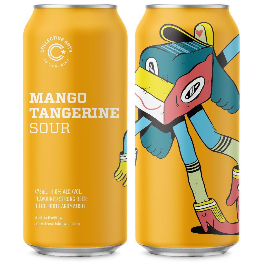 Mango Tangerine  Sour - Collective Arts - Mango Tangerine  Sour, 5.6%, 473ml Can