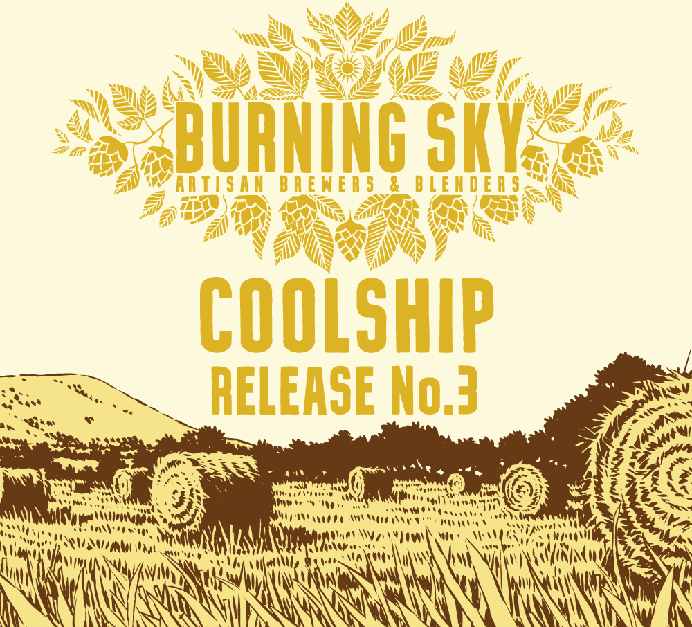 Coolship Release No.3 - Burning Sky - Coolship Beer, 7.2%, 750ml Bottle