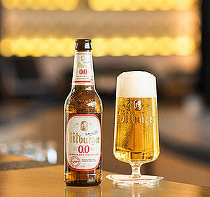 Bitburger 0.0%  - Bitburger - Non Alcoholic Pilsner, 0%, 330ml Bottle
