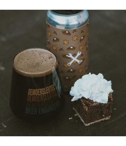 Maple Pecan Pie - De Moersleutel - Maple Syrup & Pecan Eisbock Imperial Stout, 18%, 440ml Can