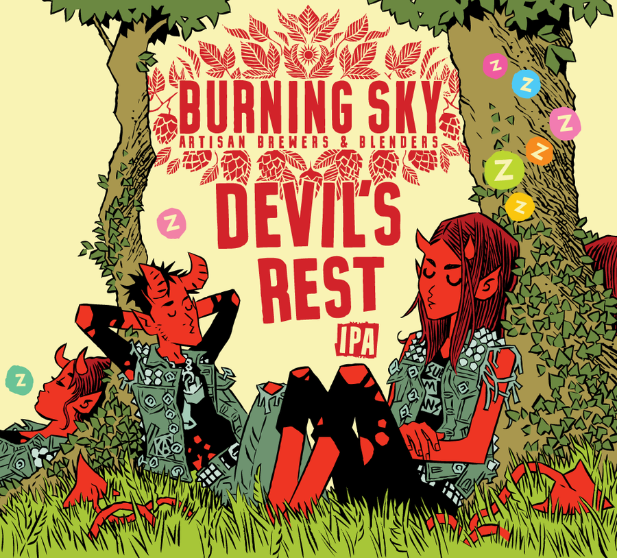 Devil's Rest - Burning Sky - IPA, 7%, 440ml Can – Raynville Superstore