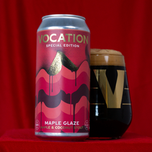 Load image into Gallery viewer, Maple Glaze - Vocation Brewery - Maple &amp; Coconut Stout, 6.8%, 440ml Can
