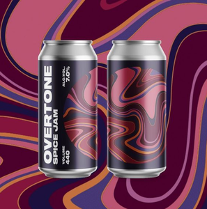 Spice Jam - Overtone Brewing Co - Spiced Plum & Blackberry Sour, 7%, 440ml Can