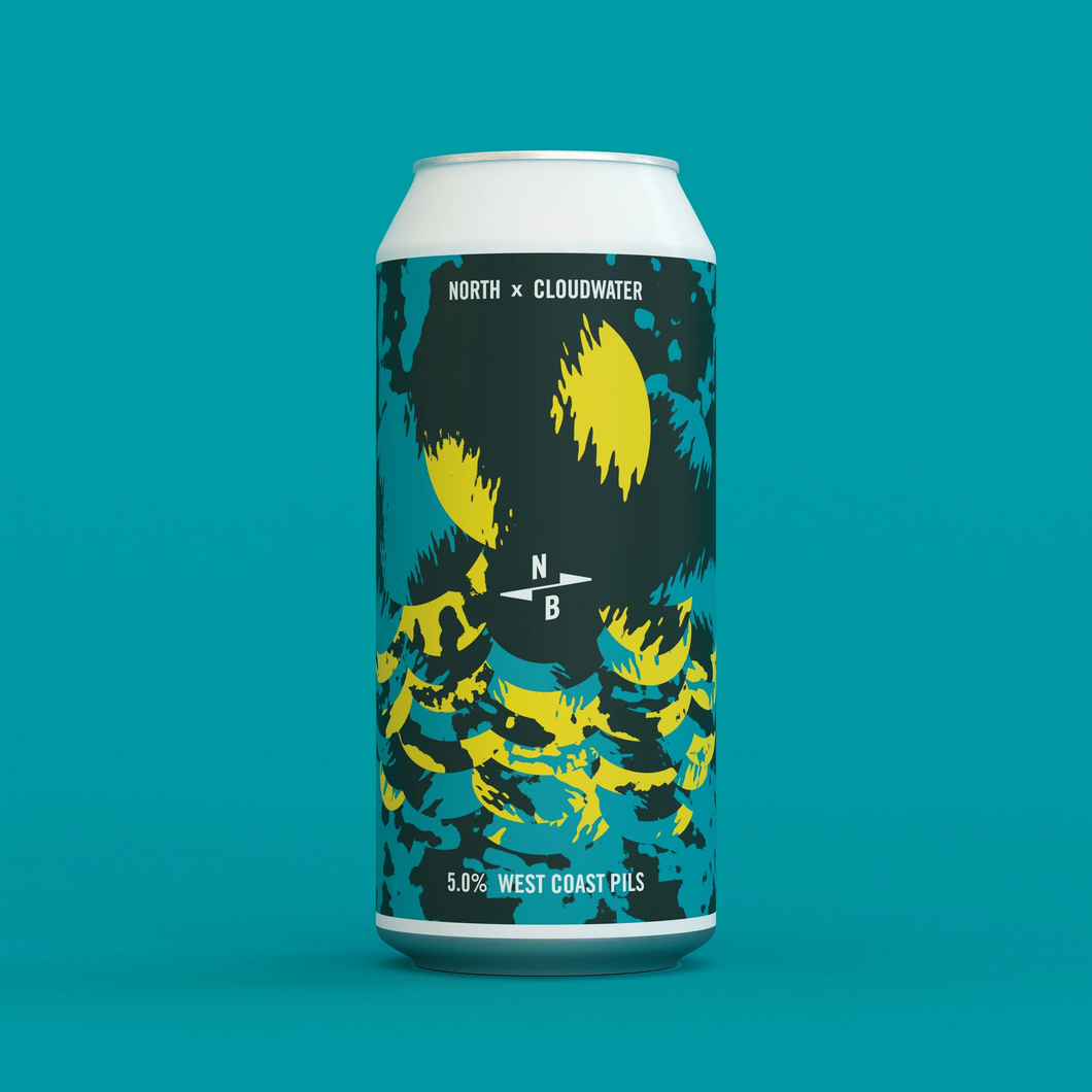 West Coast Pils - North Brewing Co X Cloudwater - West Coast Pils, 5%, 440ml Can