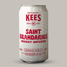 Load image into Gallery viewer, Staint Brandarius Whisky Infused - Brouwerij Kees - Terschelling Whisky Infused Imperial Stout, 10%, 330ml Can
