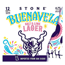 Load image into Gallery viewer, Buenaveza - Stone Brewing - Salt &amp; Lime Lager, 4.7%, 355ml Can
