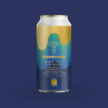 Load image into Gallery viewer, Gold Top, I'm Home - Track Brewing Co X Overtone Brewing Co - Gold Top Honey DIPA, 8.5%, 440ml Can
