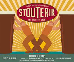Stouterik - Brasserie de la Senne - Belgian Stout, 5%, 330ml Bottle