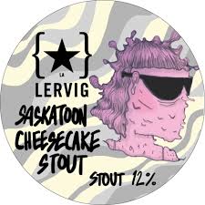 Saskatoon Cheesecake Stout - Lervig Bryggeri - Saskatoon Cheesecake Stout, 12.5%, 330ml