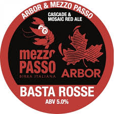 Basta Rosse - Arbor Ales - Hoppy Red Ale, 5%, 568ml