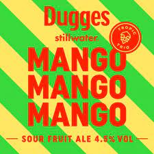 Mango Mango Mango - Dugges Bryggeri X Stillwater Artisanal - Mango Sour Fruit Ale, 4.5%, 330ml Can