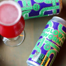 Load image into Gallery viewer, Glow Worm - Thin Man Brewery - Blackberry &amp; Guava Fruited Gose, 4.4%, 473ml Can
