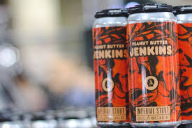 Peanut Butter Jenkins - Thin Man Brewery - Peanut Butter Imperial Stout, 11.7%, 473ml Can