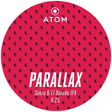 Parallax - Atom Brewing Co - Sabro & El Dorado IPA, 6.2%, 440ml