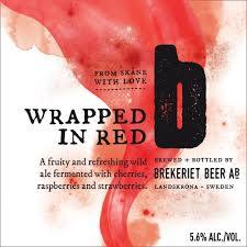 Wrapped In Red - Brekeriet - American Wild ale with Cherries, Raspberries & Strawberries, 5.6%, 330ml Bottle