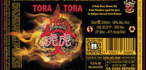 Tora Tora - De Struise Brouwers - Genever Barrel Aged Imperial IPA, 18%, 330ml Bottle