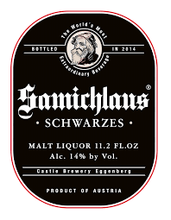 Load image into Gallery viewer, Samichlaus Schwarzes - Schloss Eggenberg - Schwarzbier Doppelbock, 14%, 330ml, Bottle
