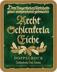 Aecht Schlenkerla Rauchbier Eiche - Schlenkerla - Smoked Doppelbock, 8%, 500ml Bottle