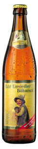 Echt Einsiedler Böhmisch - Privatbrauerei Einsiedler Brauhaus - German Lagerbier, 5.2%, 500ml Bottle