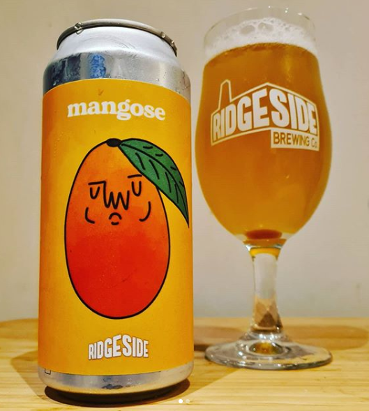 Mangose - Ridgeside Brewery - Mango Gose, 4.8%, 440ml Can
