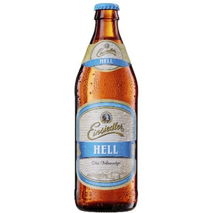 Hell - Privatbrauerei Einsiedler Brauhaus - Helles, 5.2%, 500ml Bottle
