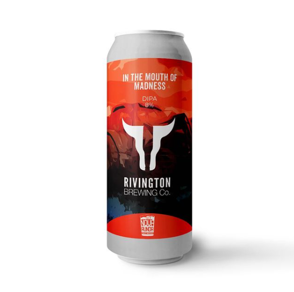 In The Mouth Of Madness - Rivington Brewing Co X  Nova Runda - DIPA, 8%, 500ml Can