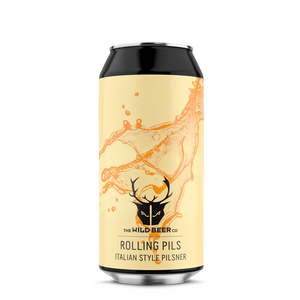 Rolling Pils - Wild Beer Co - Italian Pilsner, 4.7%, 440ml Can