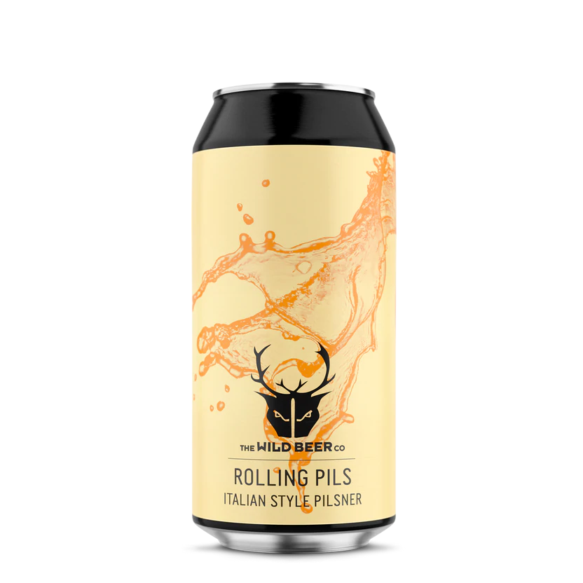Rolling Pils - Wild Beer Co - Italian Pilsner, 4.7%, 440ml Can
