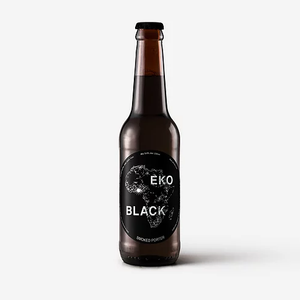 Eko Black - Eko Brewery - Smoked Porter, 5%, 330ml Bottles