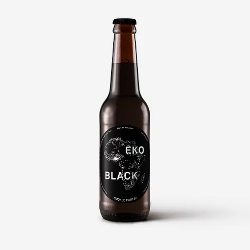 Eko Black - Eko Brewery - Smoked Porter, 5%, 330ml Bottles
