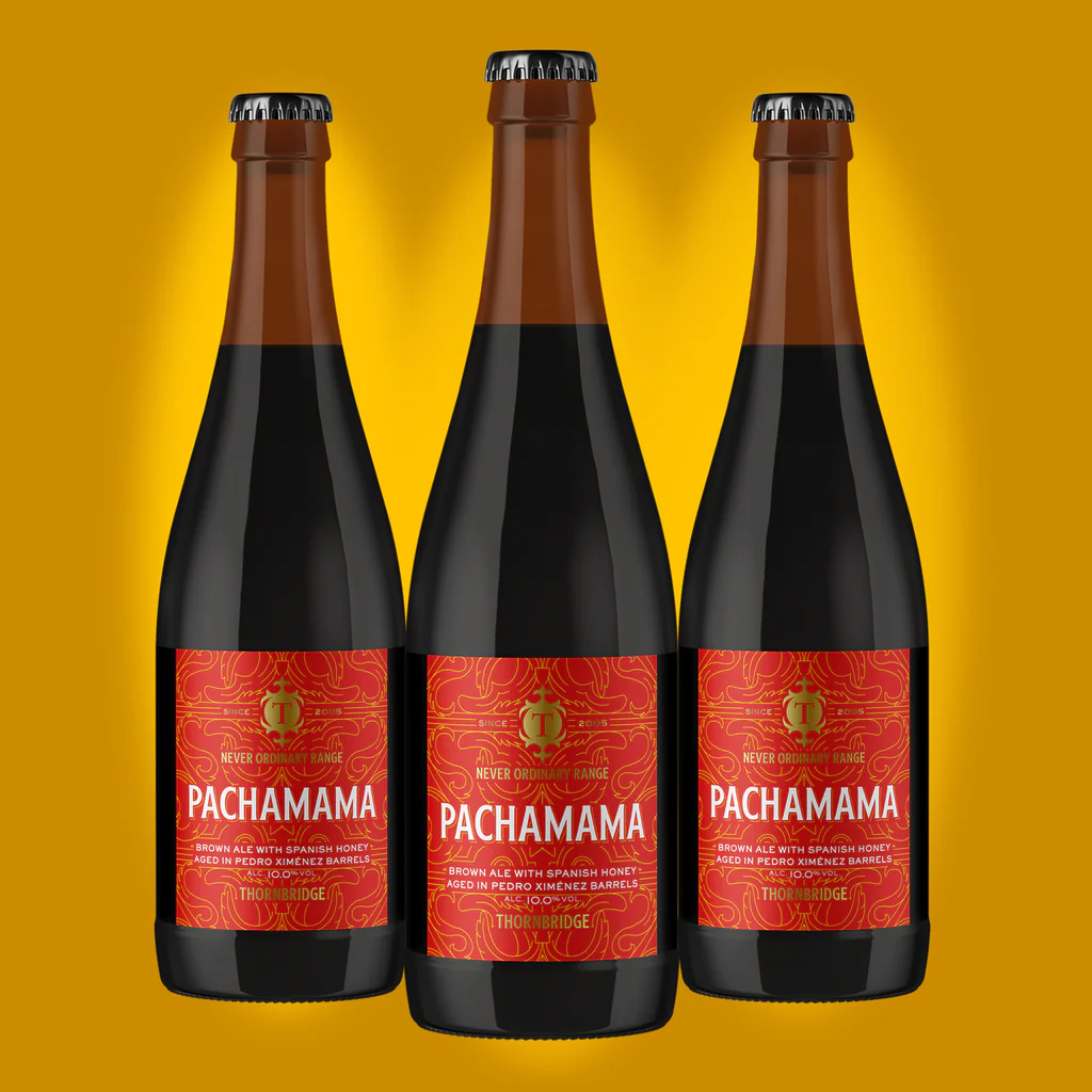 Pachamama - Thornbridge Brewery - Brown Ale with Spanish Honey, 12%, 375ml Bottle