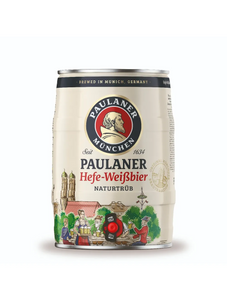Hefe-Weissbier - Paulaner Munchen - Hefe-Weissbier, 5.5%, 5 Litre Mini Keg