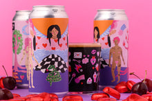 Load image into Gallery viewer, 34.01 The Lovers - Northern Monk X Amy Hastings - Soft Centre Imperial Stout with Strawberry, Cherry, Cacao &amp; Vanilla, 10%, 440ml Can

