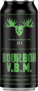 Bourbon Very Big Moose - Fierce Beer - Bourbon Barrel Aged Imperial Stout, 12.5%, 440ml Can