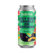 Load image into Gallery viewer, Lucy Goes Double Or Nothing - Devil's Peak X Fierce Beer - DIPA, 8.5%, 440ml Can
