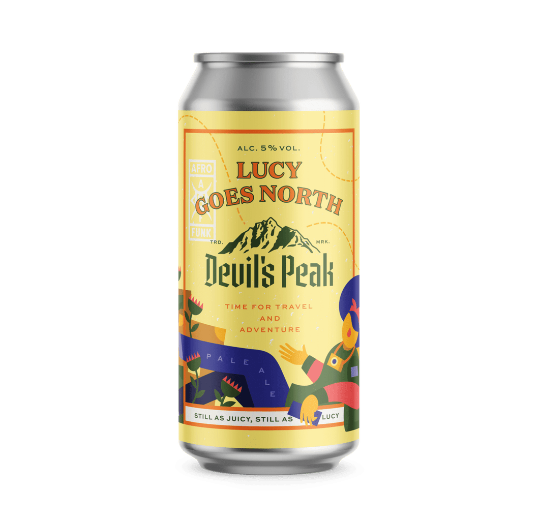 Lucy Goes North - Devil's Peak X Fierce Beer - Juicy Pale Ale, 5%, 440ml Can