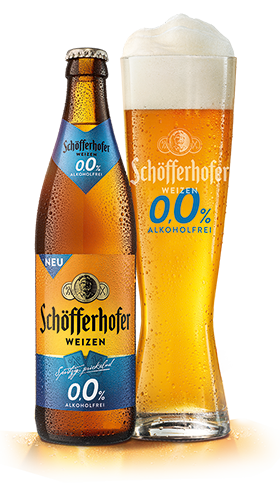 Alkoholfrei Weizen - Schofferhofer - Alcohol Free Weizen, 0%, 500ml Bottle