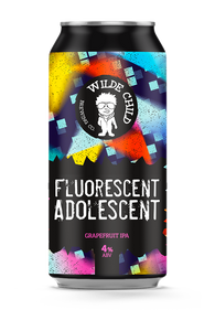 Fluorescent Adolescent - Wilde Child Brewing Co - Grapefruit IPA, 4%, 440ml Can