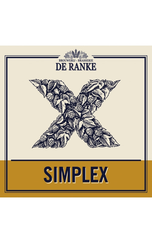 Simplex - Brouwerij De Ranke - Belgian Pale, 6%, 330ml Bottle ...
