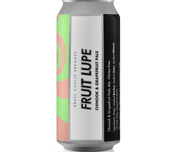 Fruit Lupe - Brass Castle - Gluten Free Chinook/Grapefruit Pale Ale, 4.8%, 440ml Can